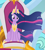 Size: 751x829 | Tagged: safe, imported from derpibooru, screencap, twilight sparkle, alicorn, pony, the last problem, cropped, ethereal mane, female, jewelry, mare, older, older twilight, princess twilight 2.0, regalia, sitting, solo, throne, twilight sparkle (alicorn)