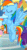 Size: 263x483 | Tagged: safe, imported from derpibooru, screencap, fluttershy, rainbow dash, rarity, pegasus, pony, she's all yak, animated, big smile, cropped, cute, dashabetes, female, gif, solo focus