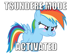 Size: 790x587 | Tagged: safe, artist:s.guri, imported from derpibooru, rainbow dash, pegasus, pony, caption, female, filly, filly rainbow dash, image macro, puffy cheeks, scrunchy face, simple background, solo, text, transparent background, tsunderainbow, tsundere, younger
