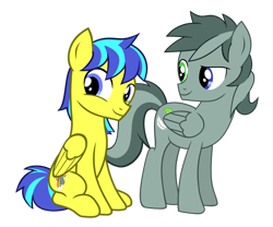 Size: 1200x1000 | Tagged: safe, artist:ch_limonene, artist:ricky_mckim, imported from derpibooru, oc, oc only, oc:jimmy sunshine, pegasus, pony, 2020 community collab, derpibooru community collaboration, heterochromia, male, simple background, transparent background