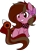 Size: 380x531 | Tagged: safe, artist:space-higanbana, imported from derpibooru, oc, oc only, oc:obsidian blossom, original species, pony, base used, female, filly, show accurate, simple background, solo, transparent background