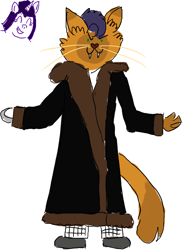 Size: 540x743 | Tagged: safe, artist:horsesplease, imported from derpibooru, capper dapperpaws, rarity, abyssinian, anthro, anck-su-namun, candyman, capperity, clothes, coat, cosplay, costume, crossover, female, horror, horror movies, male, shipping, straight, the mummy