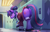 Size: 2500x1623 | Tagged: safe, artist:tsitra360, imported from derpibooru, princess cadance, sci-twi, twilight sparkle, pony, unicorn, equestria girls, butt, caught, clothes, crystal prep academy uniform, dean cadance, duo, equestria girls ponified, female, lockers, macro, mare, micro, pegasus cadance, pleated skirt, plot, ponified, principal cadance, school uniform, sci-twibutt, skirt, socks, tail, tail pull, technically an upskirt shot, twibutt, unicorn sci-twi