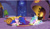 Size: 638x374 | Tagged: artist needed, safe, artist:ikillyou121, artist:matty4z, edit, editor:undeadponysoldier, imported from derpibooru, princess cadance, princess celestia, princess luna, spike, alicorn, dragon, pony, alicorn triarchy, bedroom, book, crown, female, fireplace, jewelry, looking down, lying, lying down, male, mare, regalia, sleeping, sleepover