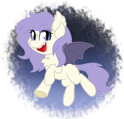 Size: 1600x1537 | Tagged: safe, artist:missbramblemele, artist:missmele-madness, imported from derpibooru, oc, oc only, bat pony, pony, chibi, female, mare, solo