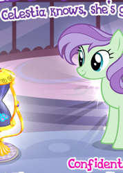 Size: 293x411 | Tagged: safe, imported from derpibooru, violet twirl, pegasus, pony, cropped, friendship student, gameloft, meme, sands of time, solo, wow! glimmer