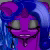 Size: 50x50 | Tagged: safe, artist:auroraswirls, imported from derpibooru, oc, oc only, oc:aurora swirls, alicorn, pony, alicorn oc, animated, crying, gif, horn, pixel art, sad, solo