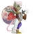Size: 512x512 | Tagged: artist needed, safe, imported from derpibooru, oc, oc only, oc:ataxia, draconequus, commissioner:genki, draconequus oc, female, solo