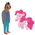 Size: 1080x1072 | Tagged: artist needed, source needed, useless source url, safe, imported from derpibooru, pinkie pie, anthro, earth pony, horse, pony, anthro with ponies, bojack horseman, colored, crossover, cursed, cursed image, duo, face swap, faic, female, funny, funny as hell, happy, head swap, hoers, horse face, looking back, majestic as fuck, mare, nightmare fuel, no seriously what, not salmon, open mouth, ponified, raised hoof, simple background, smiling, trotting, wat, what has science done, white background, wide eyes