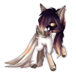 Size: 1503x1446 | Tagged: safe, artist:honeybbear, imported from derpibooru, oc, oc only, earth pony, pony, female, mare, mask, simple background, solo, transparent background