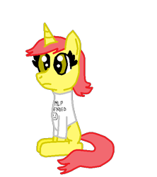 Size: 486x548 | Tagged: safe, artist:nightshadowmlp, imported from derpibooru, oc, oc only, oc:game point, pony, unicorn, end of ponies, female, firealpaca, missing cutie mark, sad face, simple background, solo, transparent background