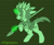 Size: 1178x968 | Tagged: safe, artist:devorierdeos, imported from derpibooru, oc, oc only, oc:stable filly, pony, unicorn, fallout equestria, clothes, fanfic, fanfic art, female, glowing horn, hooves, horn, jumpsuit, levitation, magic, mare, melee weapon, monochrome, open mouth, pipbuck, solo, spear, telekinesis, vault suit, weapon