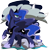 Size: 1976x1963 | Tagged: safe, artist:jennithedragon, imported from derpibooru, princess luna, alicorn, pony, crescent moon, female, ice, moon, night, snow, solo, transparent