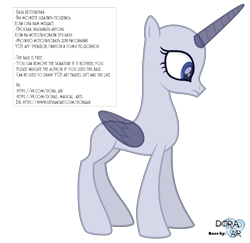 Size: 4521x4399 | Tagged: safe, artist:doraair, imported from derpibooru, oc, oc only, alicorn, pony, alicorn oc, base, horn, simple background, solo, text, transparent background