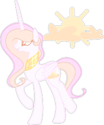 Size: 1750x2104 | Tagged: safe, artist:rerorir, imported from derpibooru, princess celestia, pony, alternate design, base used, female, simple background, solo, transparent background