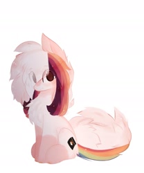 Size: 1600x1922 | Tagged: safe, artist:little-sketches, artist:php146, imported from derpibooru, oc, oc only, oc:ayaka, earth pony, pony, alternate design, female, mare, ponified, simple background, solo, species swap, white background