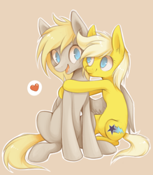 Size: 700x799 | Tagged: safe, artist:lightning-stars, artist:ls_skylight, imported from derpibooru, oc, oc only, oc:lightning star, couple, cute, hug