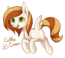 Size: 939x831 | Tagged: safe, artist:lightning-stars, artist:ls_skylight, imported from derpibooru, oc, oc only, oc:coffee cream, pony, simple background, solo, transparent background