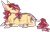 Size: 2162x1399 | Tagged: safe, artist:sleepy-nova, imported from derpibooru, oc, oc only, oc:sunshimmer, earth pony, pony, female, mare, prone, simple background, solo, transparent background