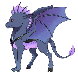 Size: 3206x3000 | Tagged: safe, artist:venommocity, imported from derpibooru, oc, oc only, hybrid, dragonling, interspecies offspring, male, offspring, parent:princess ember, parent:thorax, parents:embrax, simple background, solo, transparent background