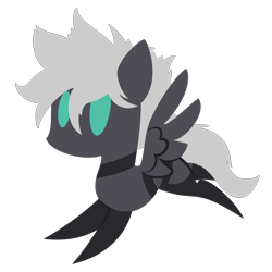 Size: 2100x2100 | Tagged: safe, artist:showtimeandcoal, imported from derpibooru, oc, oc only, oc:loki, pegasus, pony, chibi, choker, clothes, commission, cute, icon, simple background, socks, solo, transparent background, ych result, your character here