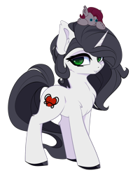 Size: 1080x1350 | Tagged: safe, artist:xsatanielx, imported from derpibooru, oc, oc only, oc:enya lunar eclipse, oc:reinina hazard, pony, unicorn, 2020 community collab, derpibooru community collaboration, female, mare, plushie, rcf community, simple background, solo, transparent background