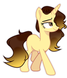 Size: 1178x1364 | Tagged: safe, artist:chococolte, imported from derpibooru, oc, oc only, oc:song star, pony, unicorn, female, mare, simple background, solo, transparent background