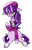 Size: 547x855 | Tagged: safe, artist:t-0-rtured, imported from derpibooru, snowfall frost, starlight glimmer, pony, female, hearth's warming, hearthswarming, simple background, solo, transparent background