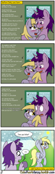 Size: 1280x4000 | Tagged: safe, artist:outofworkderpy, imported from derpibooru, derpy hooves, pegasus, pony, comic:out of work derpy, blushing, brony, christmas, comic, female, funny, hearth's warming eve, holiday, innuendo, mare, outofworkderpy, sweat