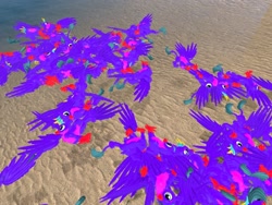 Size: 1024x768 | Tagged: safe, artist:horsesplease, imported from derpibooru, gallus, 3d, gallus coop, gmod, multeity, water