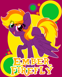 Size: 1097x1373 | Tagged: safe, artist:missbramblemele, artist:missmele-madness, imported from derpibooru, oc, oc only, oc:ember firefly, pegasus, pony, female, heterochromia, mare, solo