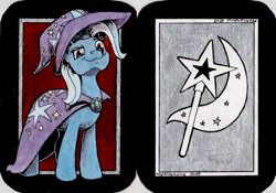 Size: 1000x700 | Tagged: safe, artist:reptilianbirds, imported from derpibooru, trixie, pony, unicorn, female, mare, smiling, solo