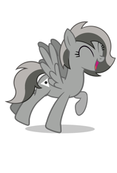 Size: 1440x2128 | Tagged: safe, artist:ponynamedmixtape, imported from derpibooru, oc, oc only, oc:graeyscale, oc:greyscale, pegasus, pony, 2020 community collab, derpibooru community collaboration, base used, female, solo, transparent background