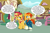 Size: 3000x2000 | Tagged: safe, artist:boneswolbach, artist:cloudy glow, artist:cloudyglow, artist:famousmari5, edit, edited edit, editor:wild stallions, imported from derpibooru, sunburst, sunset shimmer, pony, unicorn, comic:the first incestuous foal of sunset shimmer, brother and sister, clopfic in the comments, clothes, description is relevant, embarrassed, explicit description, female, flirting, glasses, incest, male, ponyville, pregnant, robe, shimmerburst, shipping, siblings, speech bubble, straight, sunburst's cloak, sunburst's robe, suncest, suncest shimmer, sunny siblings, sunset preggers, vector