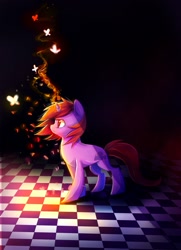 Size: 1024x1418 | Tagged: safe, artist:aquagalaxy, imported from derpibooru, oc, oc only, oc:dawnfire, pony, unicorn, female, mare, solo