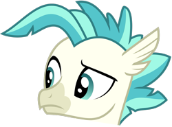 Size: 1393x1030 | Tagged: safe, artist:sketchmcreations, edit, imported from derpibooru, terramar, hippogriff, student counsel, cropped, discord (program), emoji, male, simple background, solo, transparent background, vector