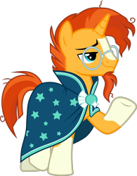 Size: 5745x7381 | Tagged: safe, artist:uigsyvigvusy, imported from derpibooru, sunburst, pony, unicorn, a trivial pursuit, absurd resolution, clothes, cute, glasses, male, robe, simple background, smiling, smirk, smug, smugburst, solo, stallion, sunbetes, sunburst's cloak, sunburst's glasses, sunburst's robe, transparent background, vector