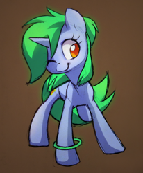 Size: 972x1179 | Tagged: safe, artist:dawnfire, imported from derpibooru, oc, oc only, oc:glowsticks, pony, unicorn, solo