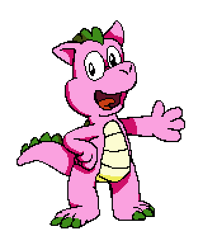 Size: 320x394 | Tagged: safe, artist:tarkan809, imported from derpibooru, spike (g1), dragon, pony, pixel art, pizza tower, solo, style emulation