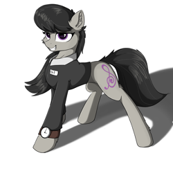 Size: 3500x3414 | Tagged: artist needed, safe, imported from derpibooru, octavia melody, pony, clothes, cutie mark, d.w.h.cn, female, save, solo, standing, suit, watch, wristwatch