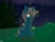 Size: 1600x1200 | Tagged: safe, artist:wulfieshydev, imported from derpibooru, oc, oc only, oc:blue moon, firefly (insect), pony, unicorn, :o, background, chest fluff, commission, ear fluff, female, filly, fluffy, grass, hooves, night, open mouth, photo, sitting, solo, stars, tree