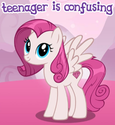 Size: 347x379 | Tagged: safe, imported from derpibooru, diamond rose, pegasus, pony, female, gameloft, mare, meme, teenager, wow! glimmer