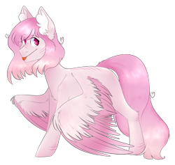 Size: 3234x3064 | Tagged: safe, artist:kazanzh, imported from derpibooru, oc, oc only, pegasus, pony, female, mare, simple background, solo, transparent background, two toned wings