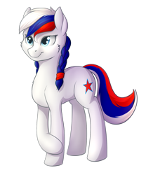 Size: 1000x1200 | Tagged: safe, artist:ray-frost, imported from derpibooru, oc, oc only, oc:marussia, earth pony, pony, nation ponies, russia, solo
