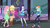 Size: 1920x1080 | Tagged: safe, imported from derpibooru, screencap, applejack, fluttershy, rainbow dash, rarity, equestria girls, equestria girls series, street chic, spoiler:eqg series (season 2), bare shoulders, converse, female, geode of fauna, geode of shielding, geode of super speed, geode of super strength, magical geodes, shoes, sleeveless, sneakers, strapless