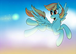 Size: 3507x2480 | Tagged: safe, artist:ethernal dye, imported from derpibooru, fly, pony, female, filly, orb, solo