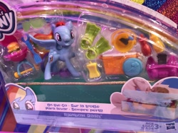 Size: 1024x768 | Tagged: safe, imported from derpibooru, rainbow dash, pony, female, irl, merchandise, photo, toy, toy fair, toy fair 2019