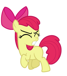 Size: 5533x6250 | Tagged: safe, artist:estories, imported from derpibooru, apple bloom, pony, absurd resolution, female, simple background, solo, transparent background, vector