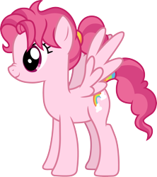Size: 3000x3371 | Tagged: safe, artist:cloudy glow, artist:cloudyglow, imported from derpibooru, bifröst, pegasus, pony, .ai available, background pony, female, friendship student, gameloft, high res, scrunchie, scrunchy face, solo, vector