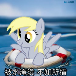 Size: 727x727 | Tagged: safe, imported from derpibooru, derpy hooves, pony, chinese, irl, photo, ps